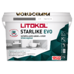 Затирка Эпоксидная STARLIKE EVO 1 кг. S.125 GRIGIO CEMENTO