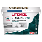 Затирка Эпоксидная STARLIKE EVO 1 кг. S.350 BLU ZAFFIRO