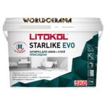 Затирка Эпоксидная STARLIKE EVO 5 кг. S.102 BIANCO GHIACCIO